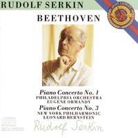 Rudolf Serkin, Leonard Bernstein / 베토벤 : 피아노 협주곡 1, 3번 (Beethoven : Piano Concerto No.1 Op.15, No.3 Op.37) (수입/MK42260)