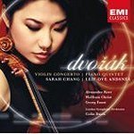 장영주 (Sarah Chang), Colin Davis / 드보르작 : 바이올린 협주곡, 피아노 오중주 (Dvorak : Violin Concerto / Piano Quintet) (EKCD0600/프로모션)