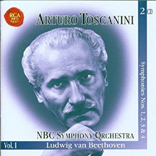 Arturo Toscanini / 불멸의 토스카니니 1집 - 베토벤 : 교향곡 1-4번 (Immortal Toscanini, Vol. 1 - Beethoven : Symphony Nos.1, 2, 3, 4) (2CD/수입/74321558352)