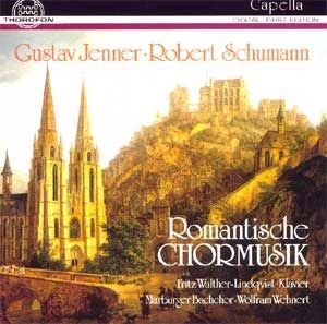 Fritz Walther-Lindqvist, Wolfram Wehnert / Schumann, Jenner : Romantische Chormusik (수입/CTH2054) (B)