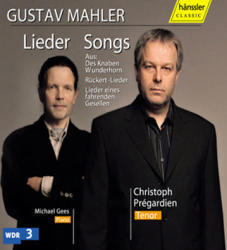 Christoph Pregardien / 말러 : 가곡집 (Mahler : Lieder) (미개봉/SSM07102)