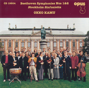 Okko Kamu / Beethoven : Symphonies Nos 1 &amp; 2 (수입/19504)