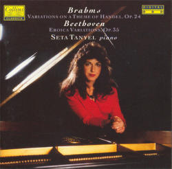 Seta Tanyel / 브람스 : 헨델 변주곡, 베토벤 : 에로이카 변주곡 (Brahms : Handel Variations, Beethoven : Eroica Variations) (수입/EL10213)