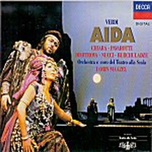 Lorin Maazel, Maria Chiara, Luciano Pavarotti / 베르디 : 아이다 (Verdi : Aida) (3CD Box Set/수입/4174392)	